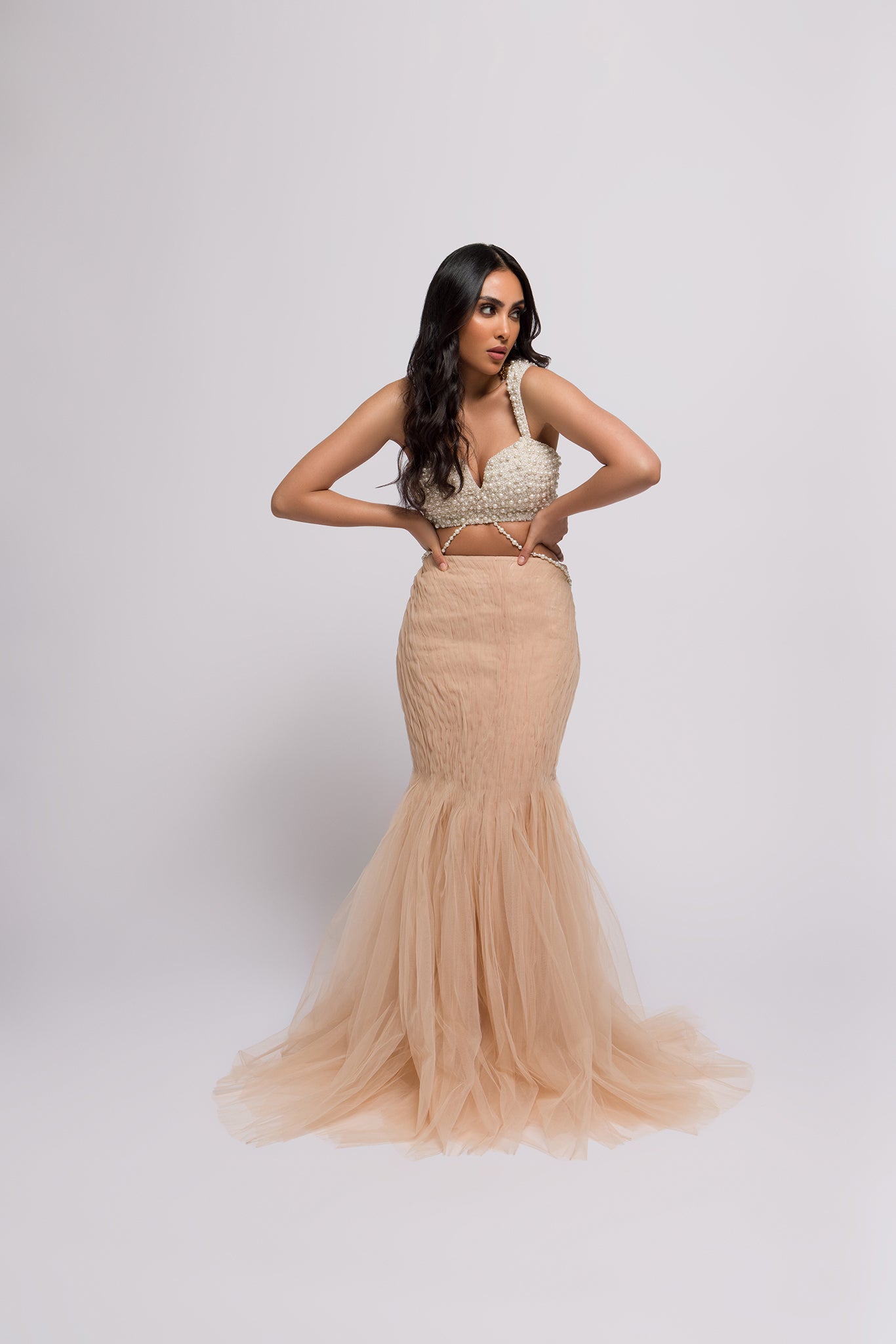 GISAW London | Mermaid Skirt Blush